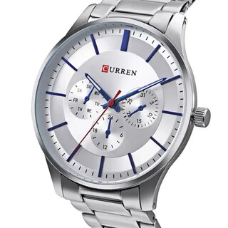 Foto 3 | Reloj Curren Kreb5819 Plateado Hombre