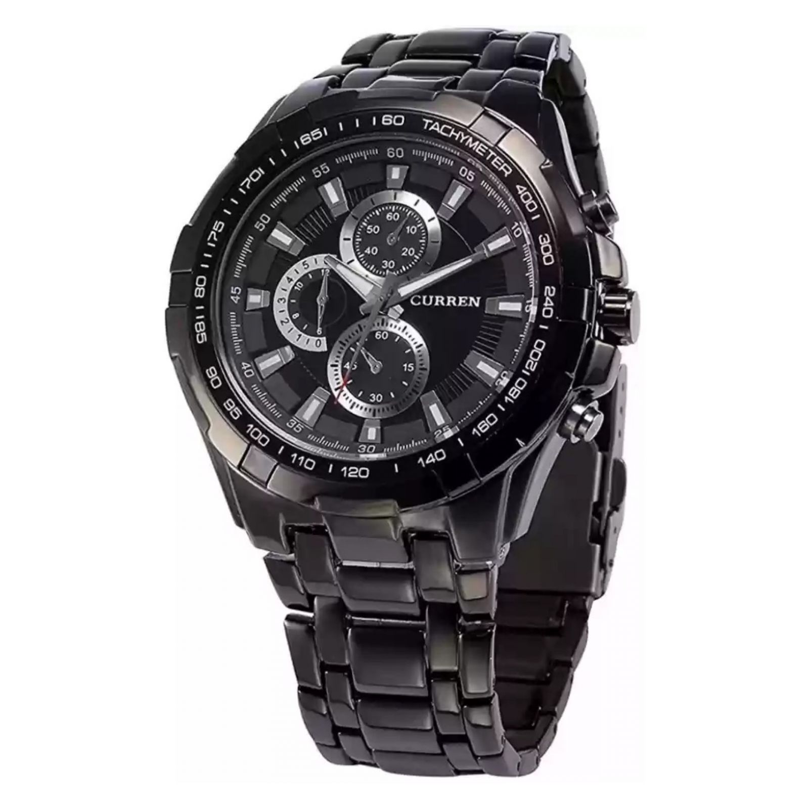 Foto 2 pulgar | Reloj Curren Kre021901 Negro para Hombre