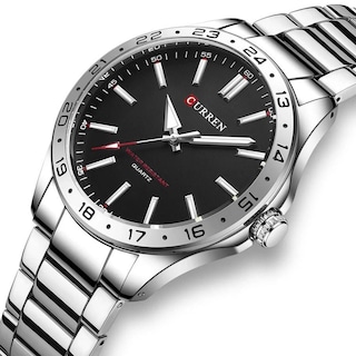 Foto 2 | Reloj Curren Kred9302 Plata para Hombre