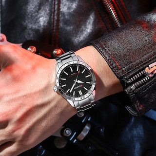 Foto 4 | Reloj Curren Kred9302 Plata para Hombre