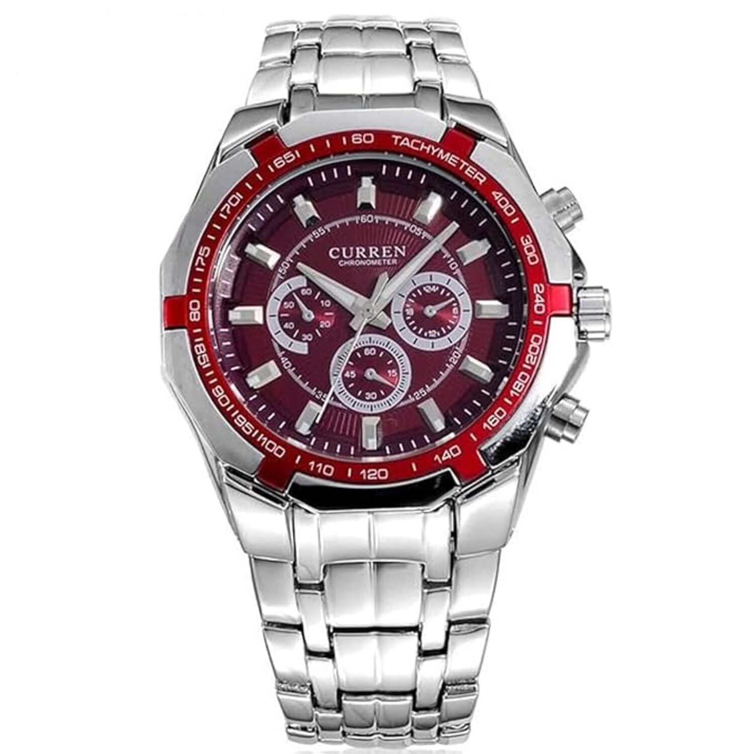 Reloj Curren Kre0404 Plata para Hombre