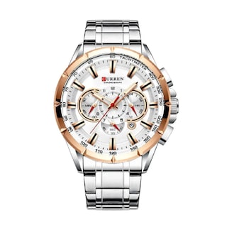 Foto 1 | Reloj Curren Krec951902 Plateado para Hombre