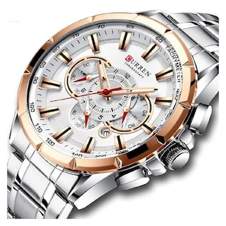 Foto 3 | Reloj Curren Krec951902 Plateado para Hombre