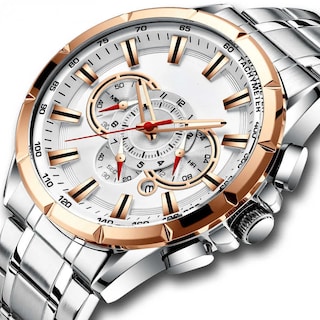 Foto 6 | Reloj Curren Krec951902 Plateado para Hombre