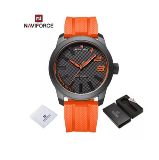 Foto 4 | Reloj Deportivo Naviforce Naranja para Hombre