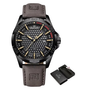 Foto 1 | Reloj Naviforce Marrón