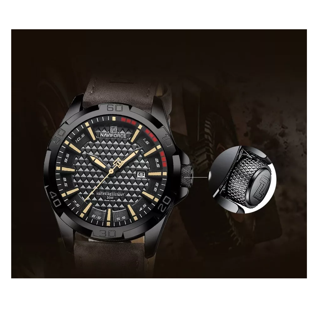 Foto 4 pulgar | Reloj Naviforce Marrón