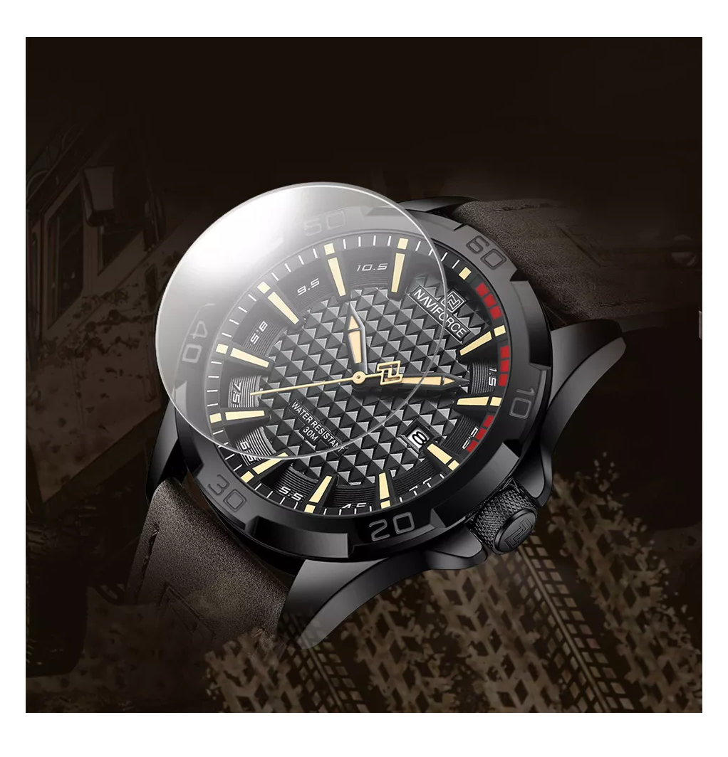 Foto 5 | Reloj Naviforce Marrón