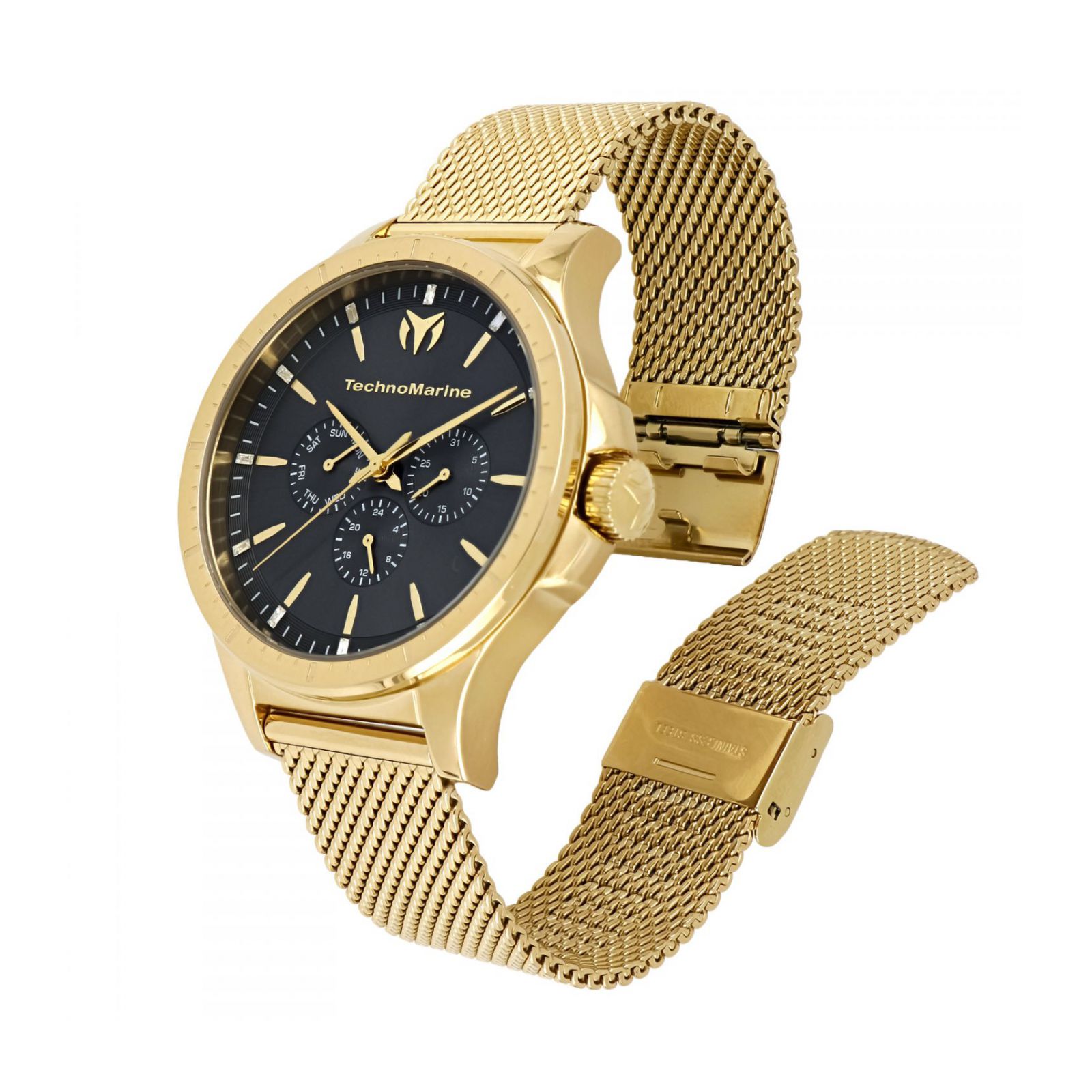 Foto 2 | Reloj Technomarine Moonsun Tm-822022 Acero Inoxidable Hombre