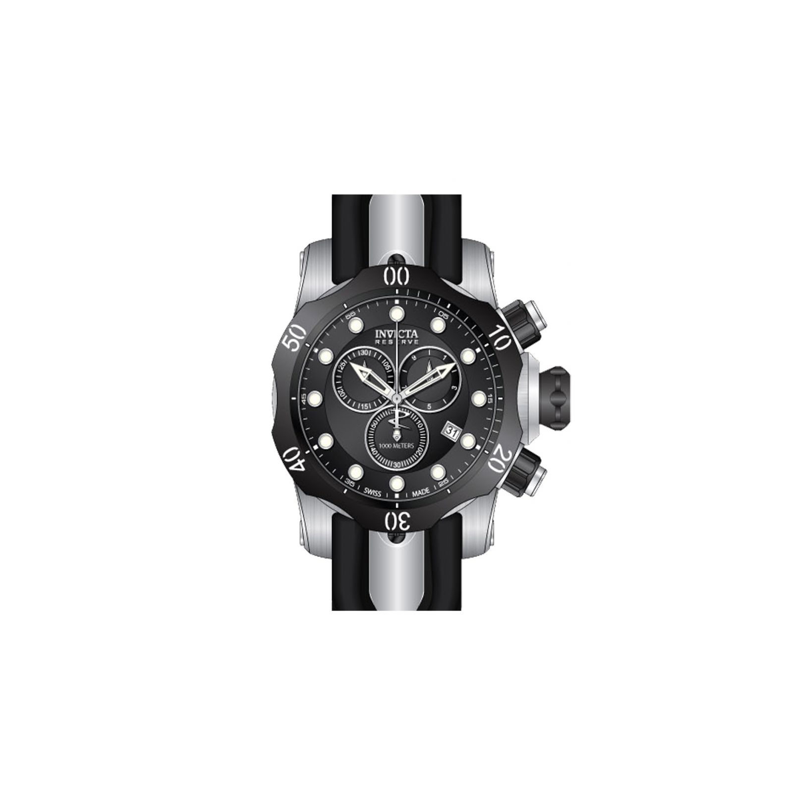 Foto 2 | Reloj Invicta Venom 5732 Acero Inoxidable Hombres