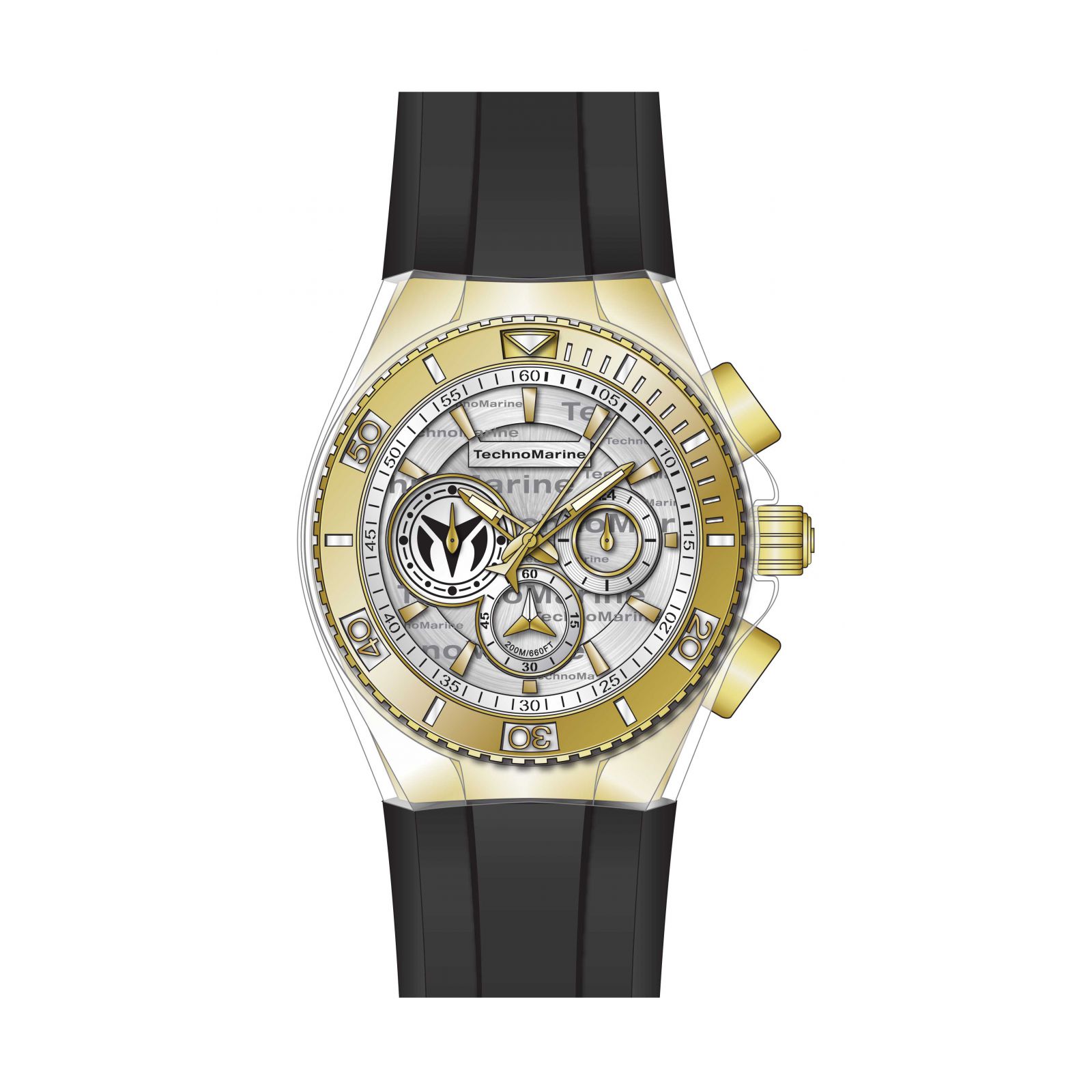 Foto 2 | Reloj Technomarine Cruise Tm-118128 Acero Inoxidable Hombre