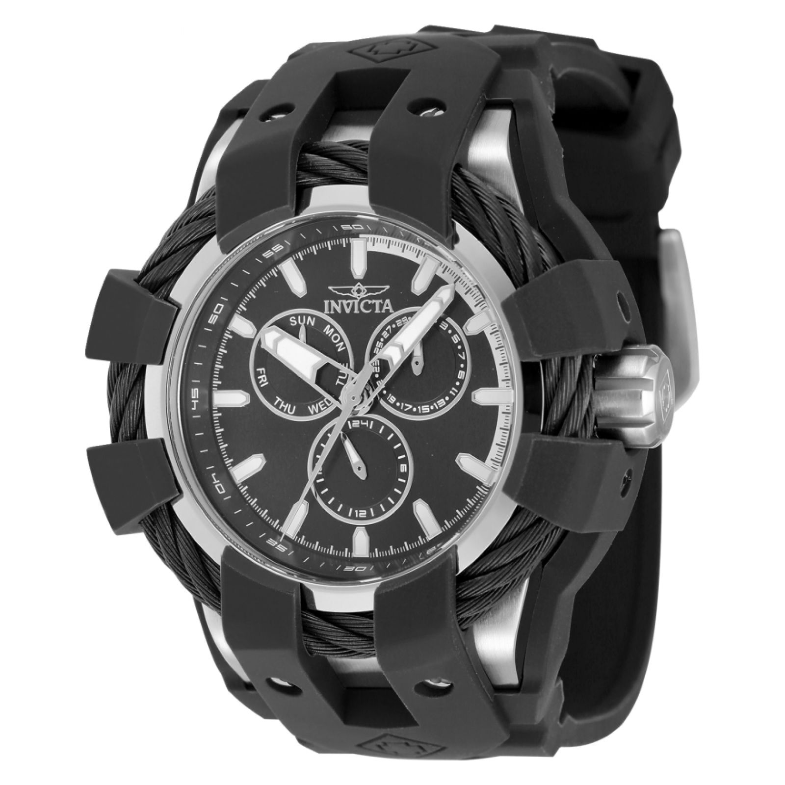 Reloj Invicta Bolt 47834 Silicona y Acero Inoxidable para Hombre