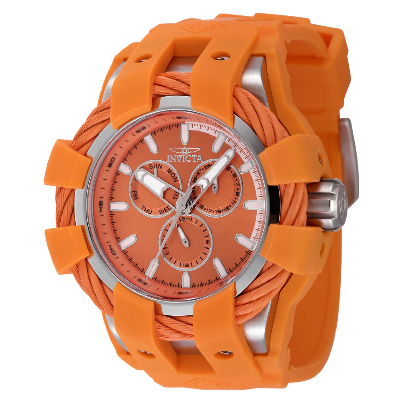 Reloj Invicta Bolt 47836 Silicona y Acero Inoxidable para Hombre