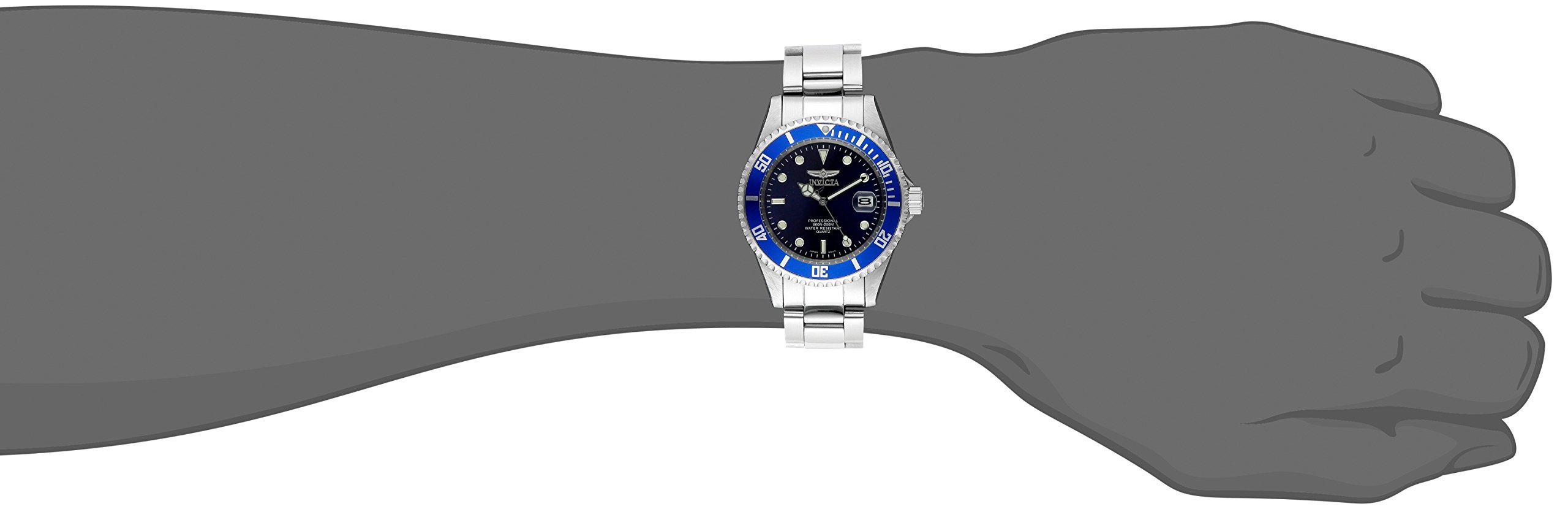 Foto 3 pulgar | Reloj Invicta Pro Diver 9204ob Para Hombre, Analógico, Cuarzo - Venta Internacional.