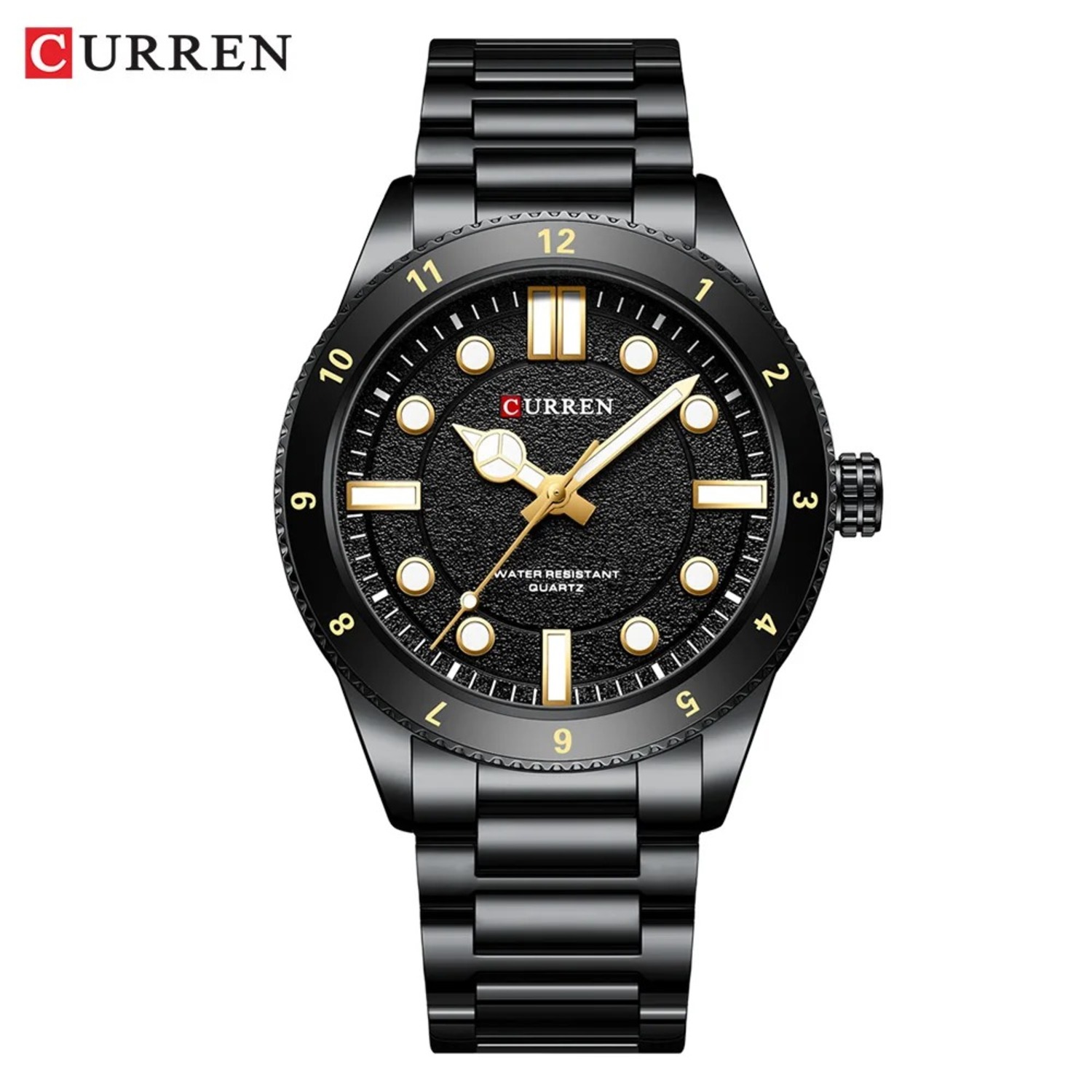 Reloj Curren 8450 Kred9604 Caja De Aleación Negro