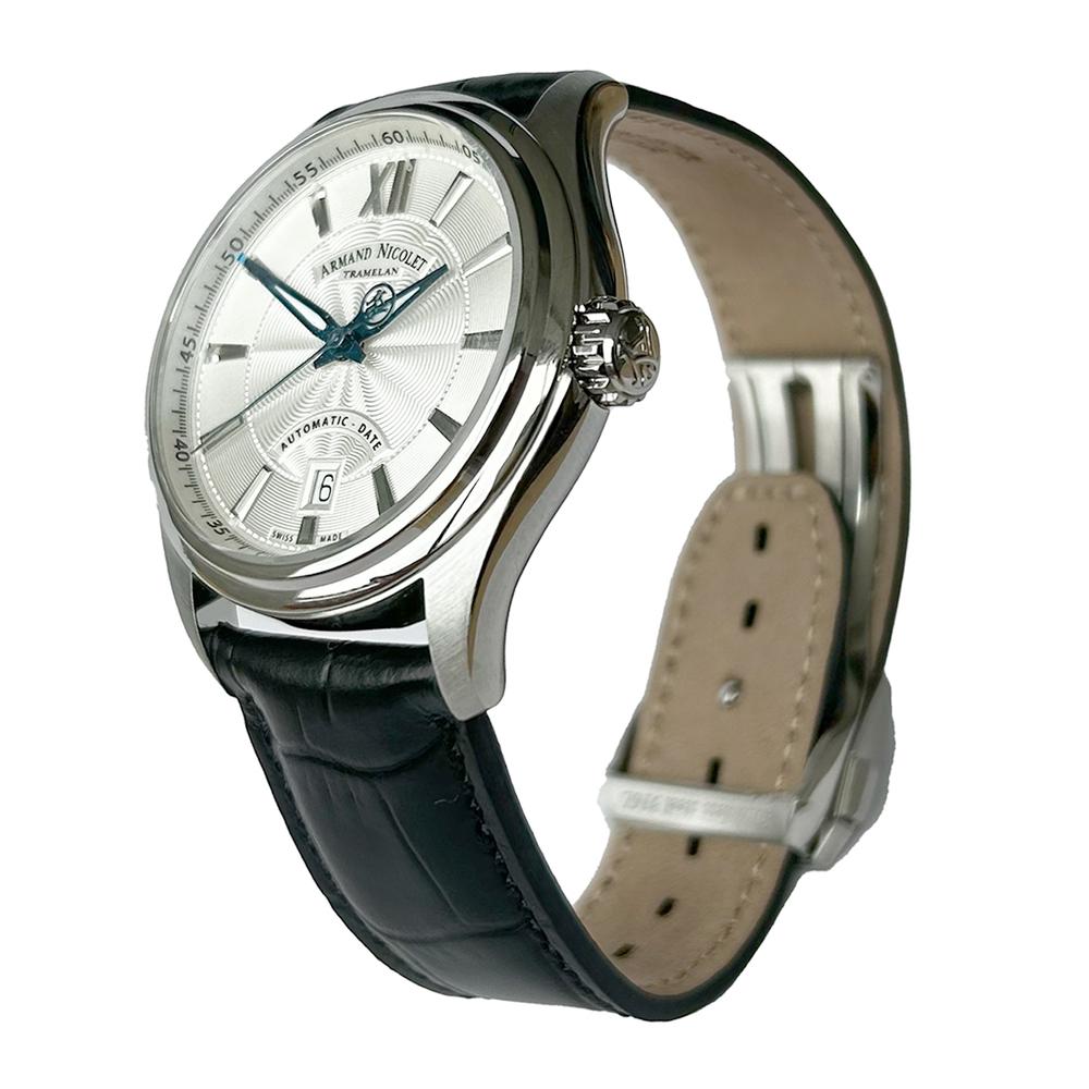 Foto 3 pulgar | Reloj De Pulsera Armand Nicolet Hombre Bp22740nan Moonphase 41mm