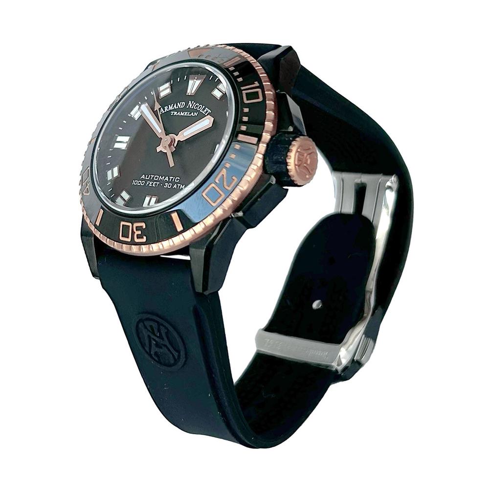 Foto 3 pulgar | Reloj De Pulsera Armand Nicolet Hombre Gg2710n Ceramic 41 Mm
