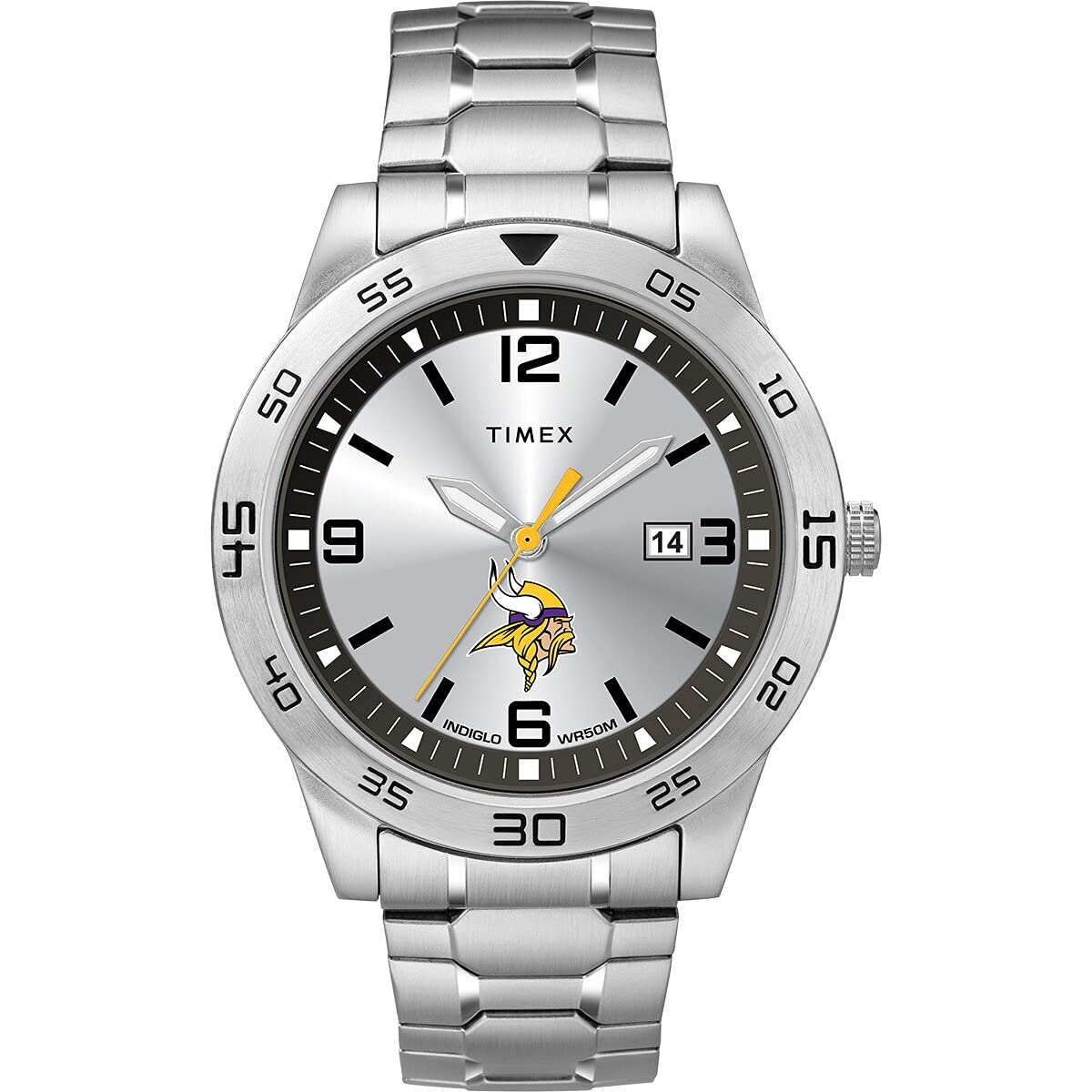 Foto 1 | Mira Timex Tribute Nfl Citation Minnesota Vikings 42 Mm - Venta Internacional.