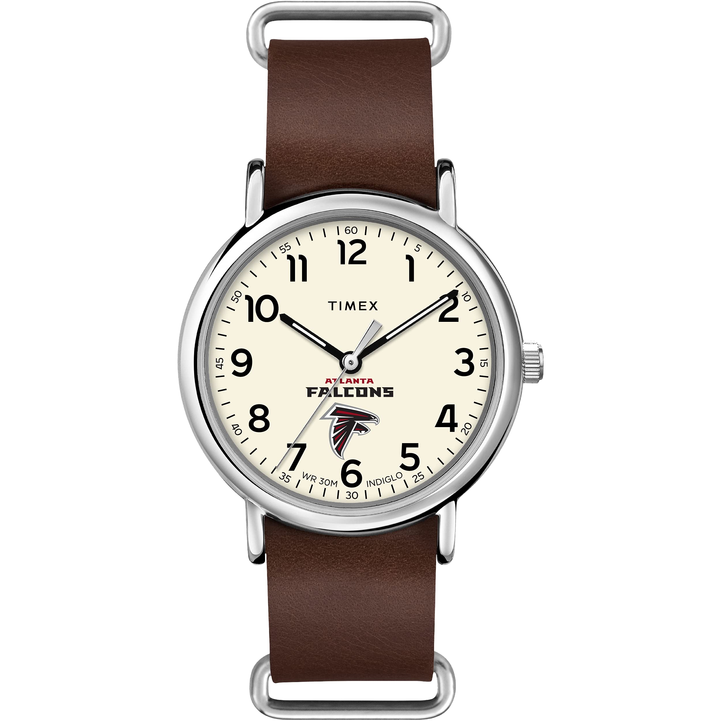 Foto 2 pulgar | Reloj Timex Nfl Weekender De Piel Para Hombre, 40 Mm, De Los Atlanta Falcons - Venta Internacional.