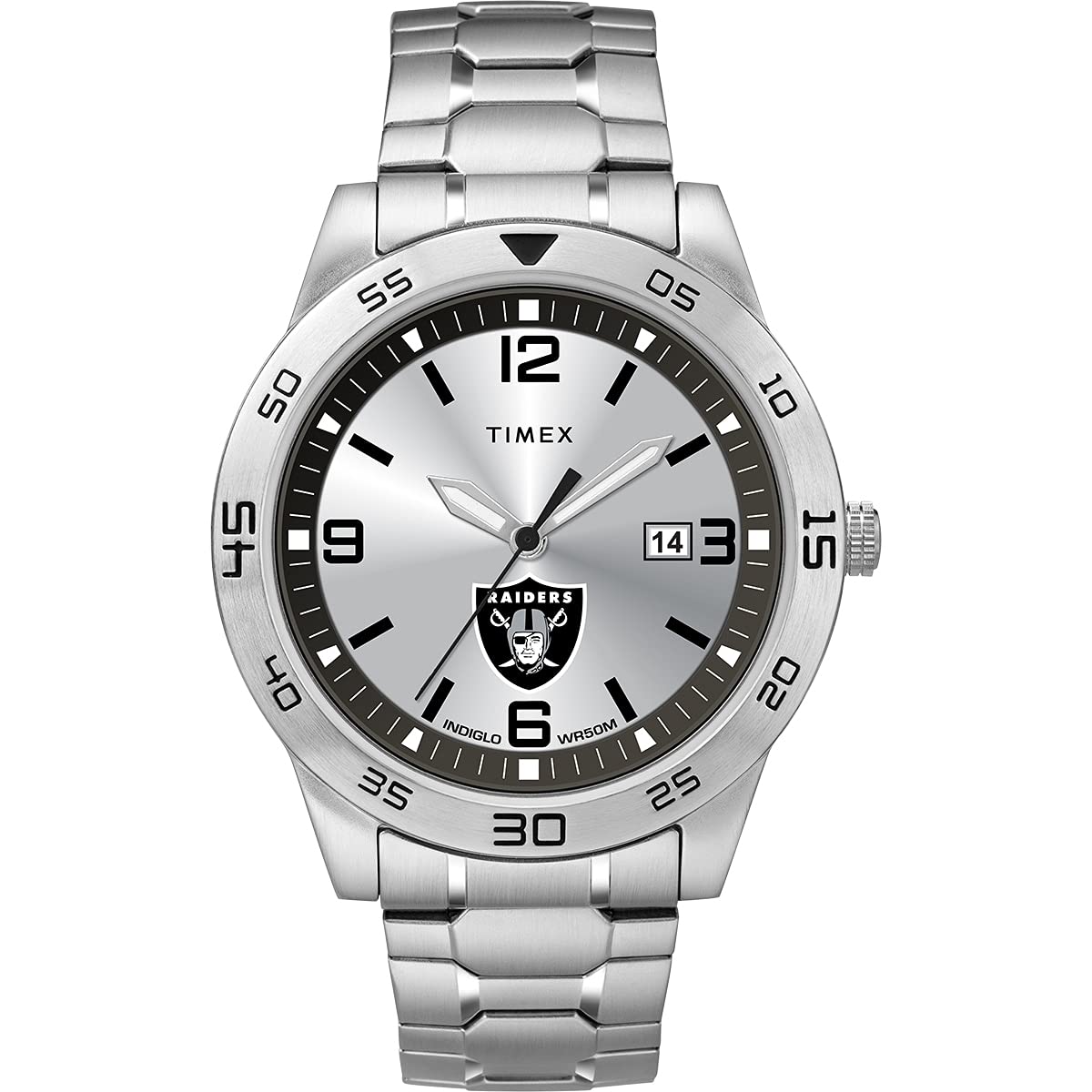 Foto 2 pulgar | Reloj Timex Tribute Nfl Citation 42 Mm Los Vegas Raiders Para Hombre - Venta Internacional.