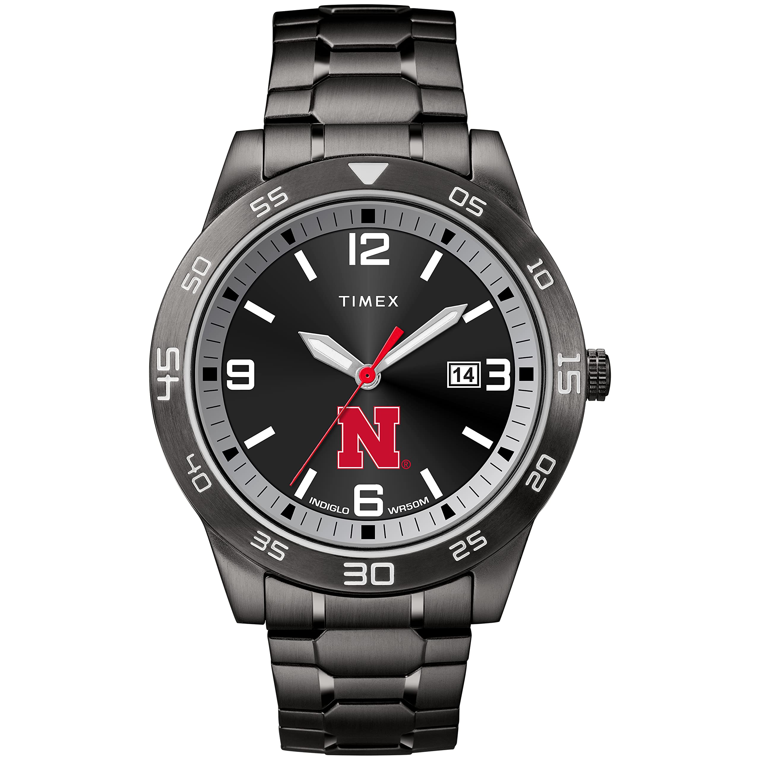 Foto 2 pulgar | Mira Timex Tribute Collegiate Acclaim 42 Mm Nebraska Para Hombre - Venta Internacional.