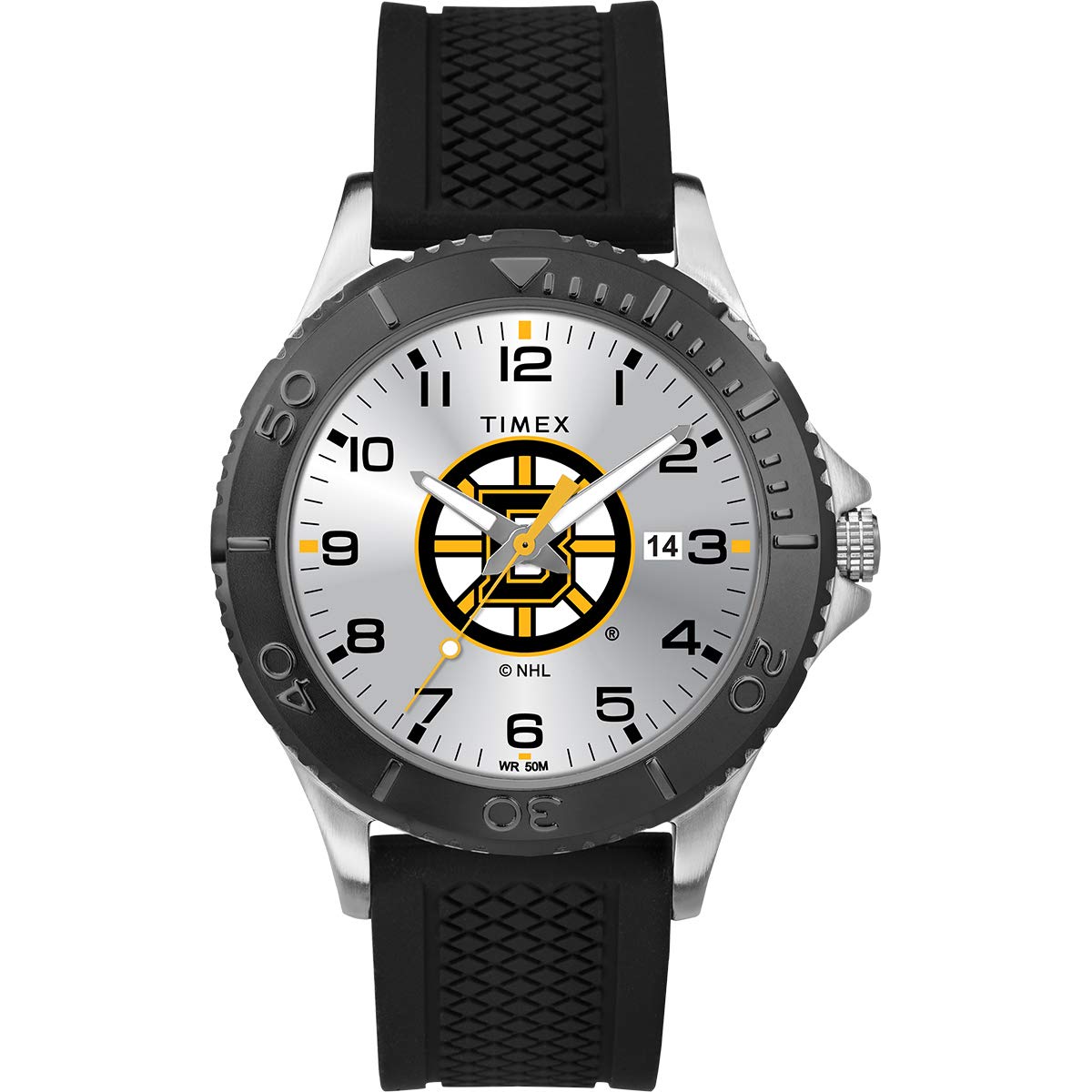 Foto 2 pulgar | Mira Timex Nhl Gamer Boston Bruins Para Hombre - Venta Internacional.