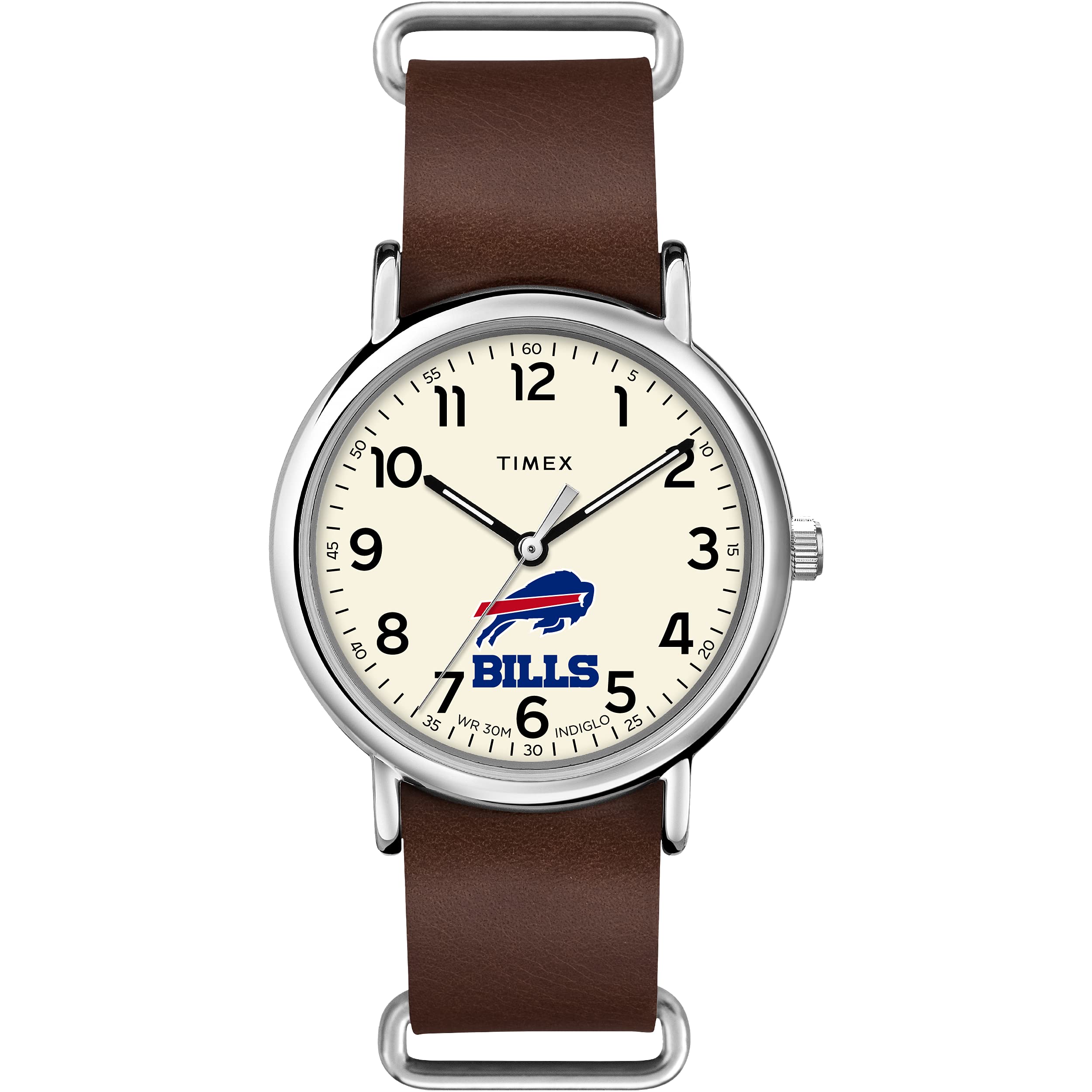 Foto 2 pulgar | Reloj Timex Tribute Nfl Weekender 40 Mm Buffalo Bills Para Hombre - Venta Internacional.