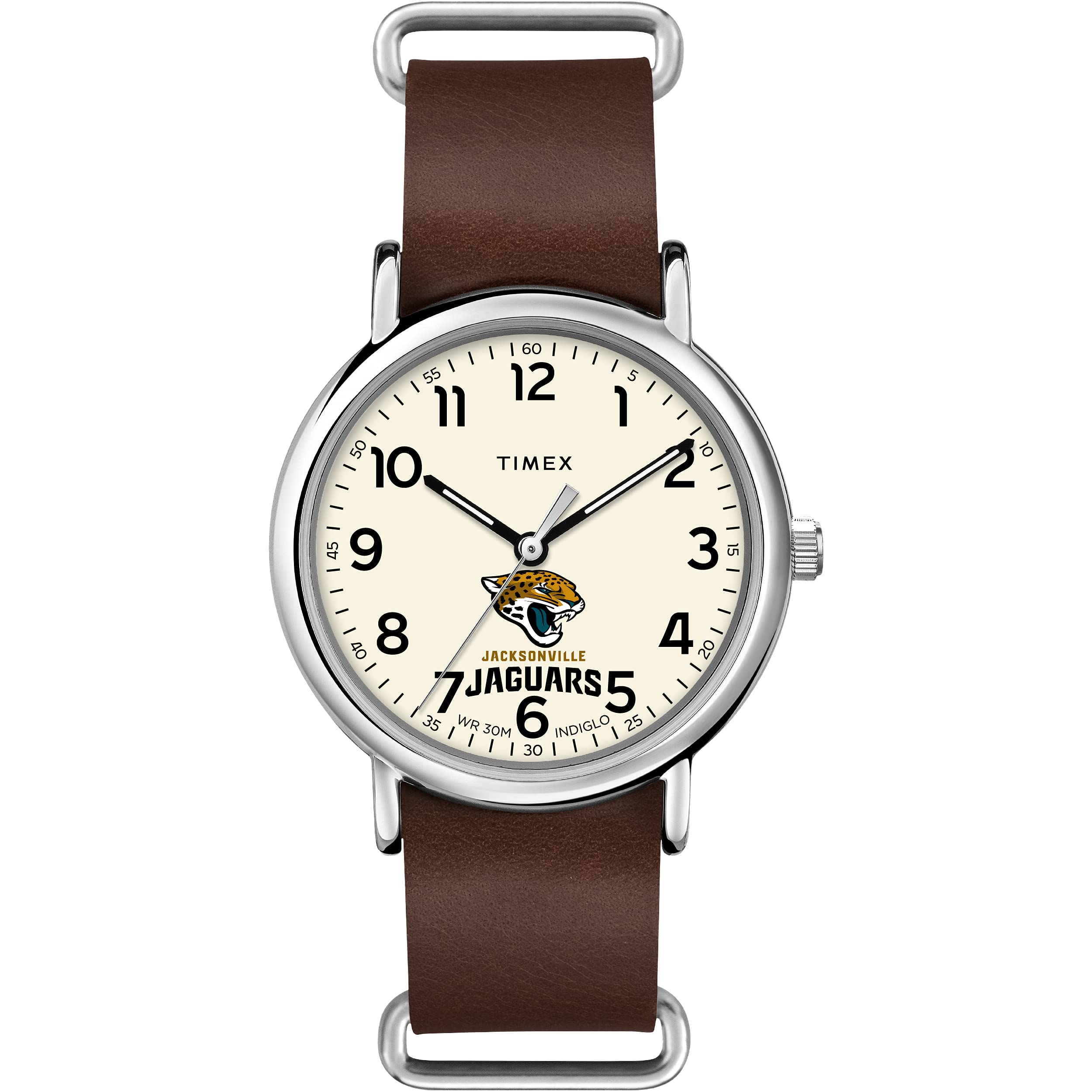 Mira Timex Tribute Nfl Weekender 40 Mm Jacksonville Jaguars - Venta Internacional.