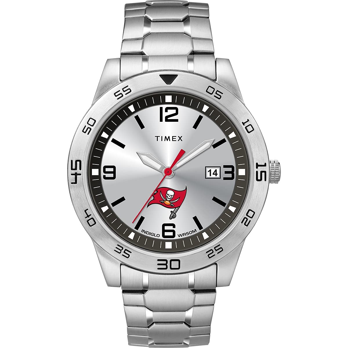 Foto 2 pulgar | Mira Timex Tribute Nfl Citation Tampa Bay Buccaneers 42 Mm - Venta Internacional.