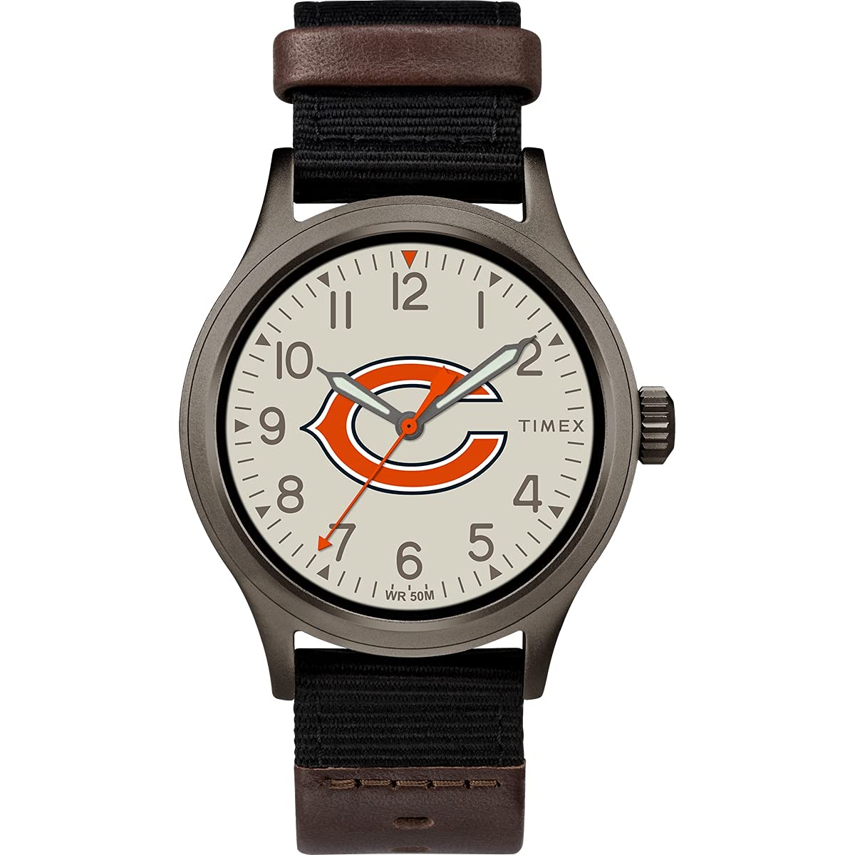 Foto 2 pulgar | Reloj Timex Nfl Clutch Chicago Bears Para Hombre - Venta Internacional.