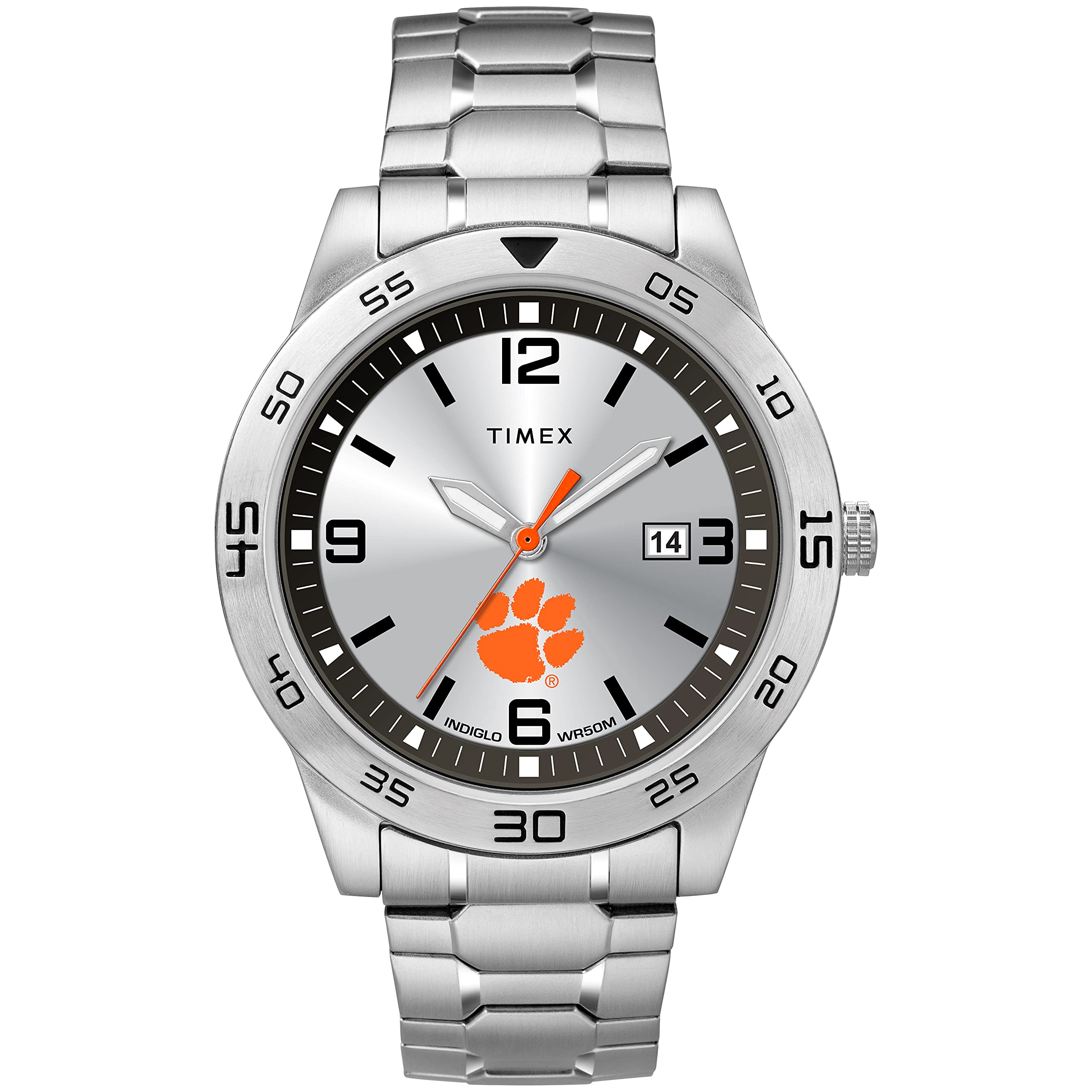 Foto 2 pulgar | Reloj Timex Tribute Collegiate Citation Para Hombre, 42 Mm, Clemson - Venta Internacional.