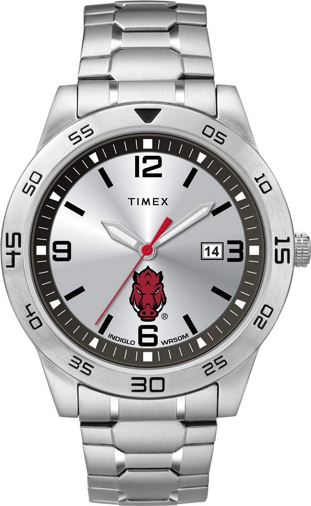 Foto 2 pulgar | Reloj Timex Tribute Collegiate Citation Para Hombre, 42 Mm, Arkansas - Venta Internacional.