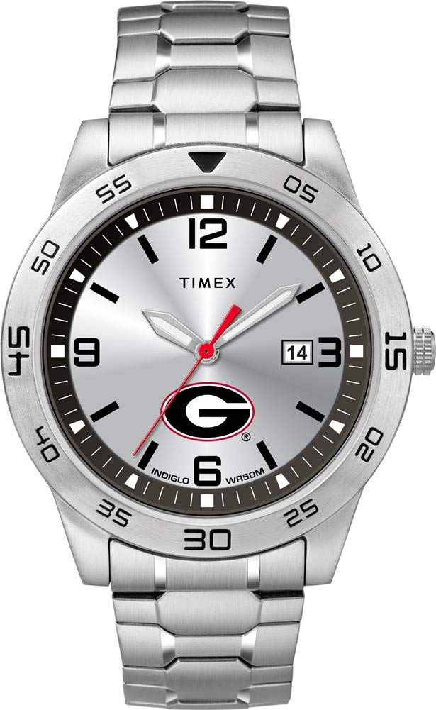 Foto 2 pulgar | Reloj Timex Tribute Collegiate Citation Para Hombre, 42 Mm, Georgia - Venta Internacional.