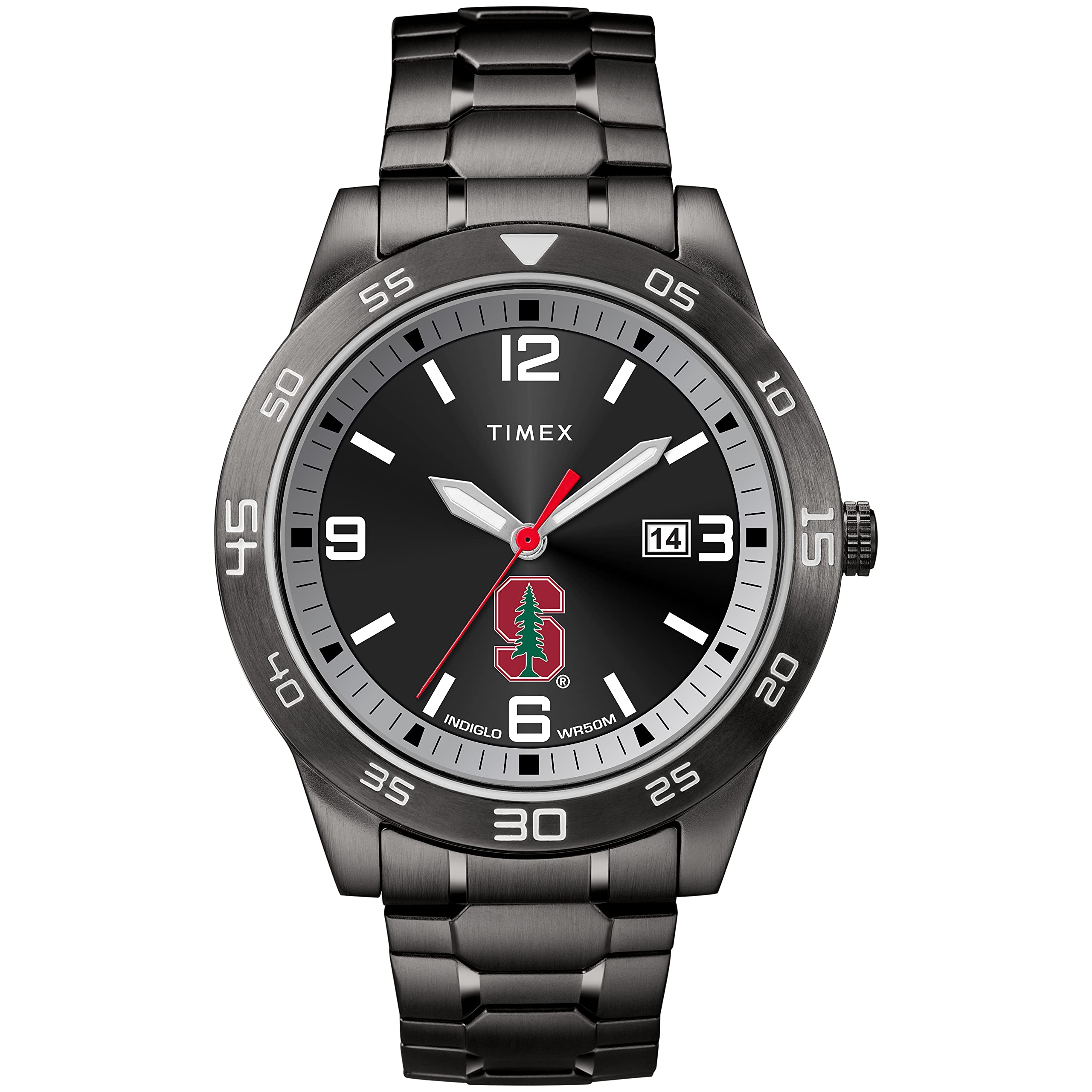 Foto 1 | Reloj Timex Tribute Collegiate Acclaim Para Hombre, 42 Mm, Stanford - Venta Internacional.