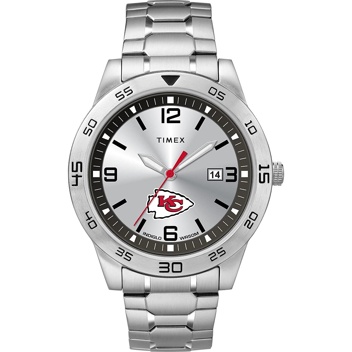 Foto 2 pulgar | Mira Timex Tribute Nfl Citation 42 Mm Kansas City Chiefs - Venta Internacional.