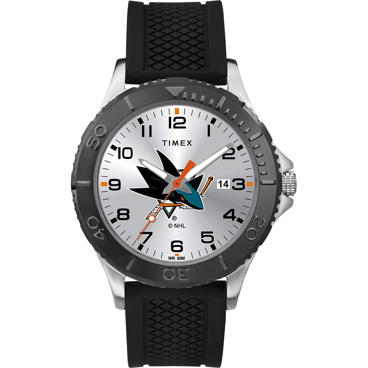 Mira Timex Nhl Gamer San Jose Sharks Para Hombre - Venta Internacional.