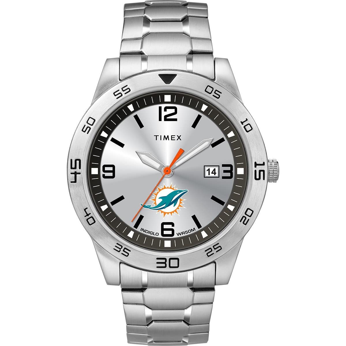 Reloj Timex Tribute Nfl Citation 42 Mm Miami Dolphins Para Hombre - Venta Internacional.