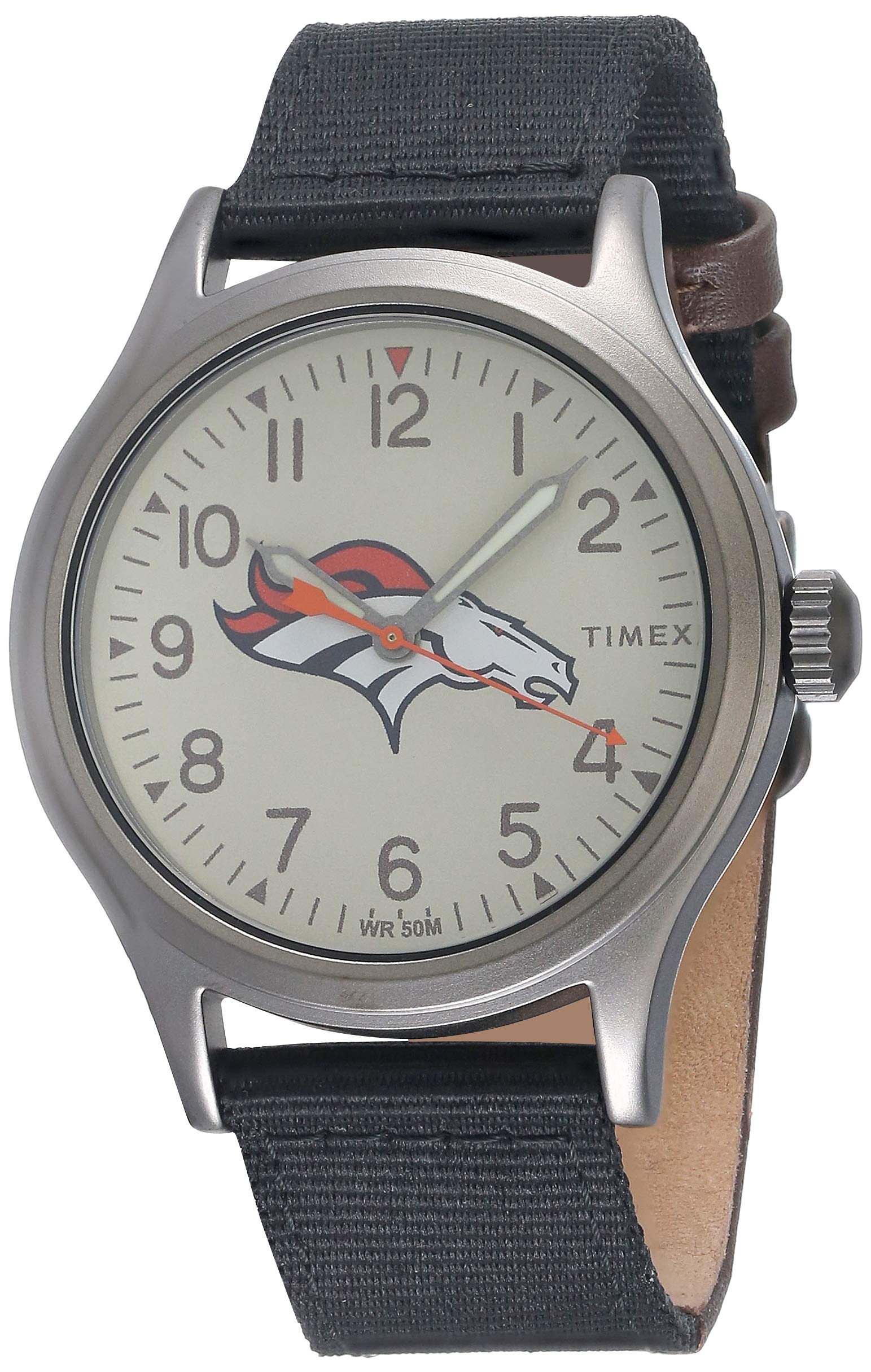 Reloj Timex Tribute Timex Nfl Clutch Denver Broncos Para Hombre - Venta Internacional.