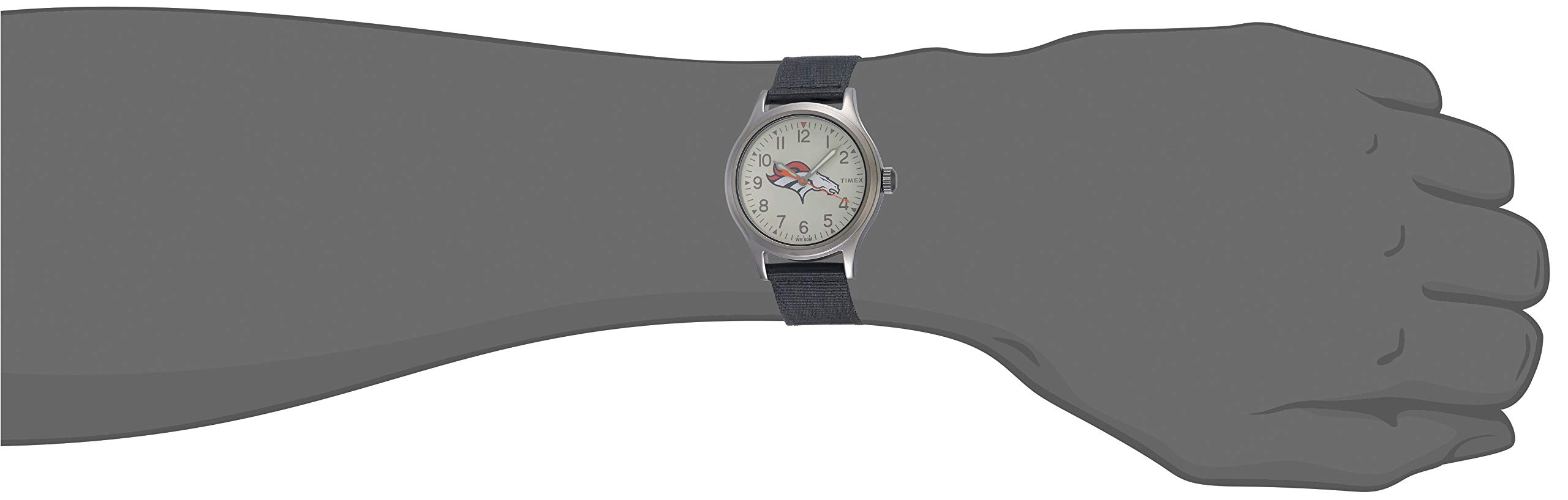 Foto 3 pulgar | Reloj Timex Tribute Timex Nfl Clutch Denver Broncos Para Hombre - Venta Internacional.