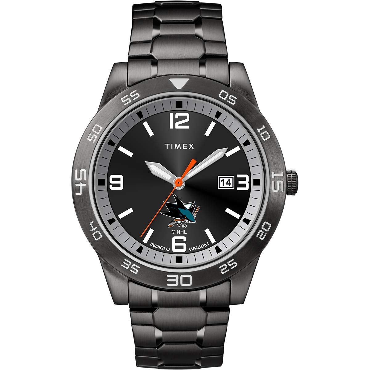 Foto 2 pulgar | Mira Timex Nhl Acclaim San Jose Sharks Para Hombre - Venta Internacional.