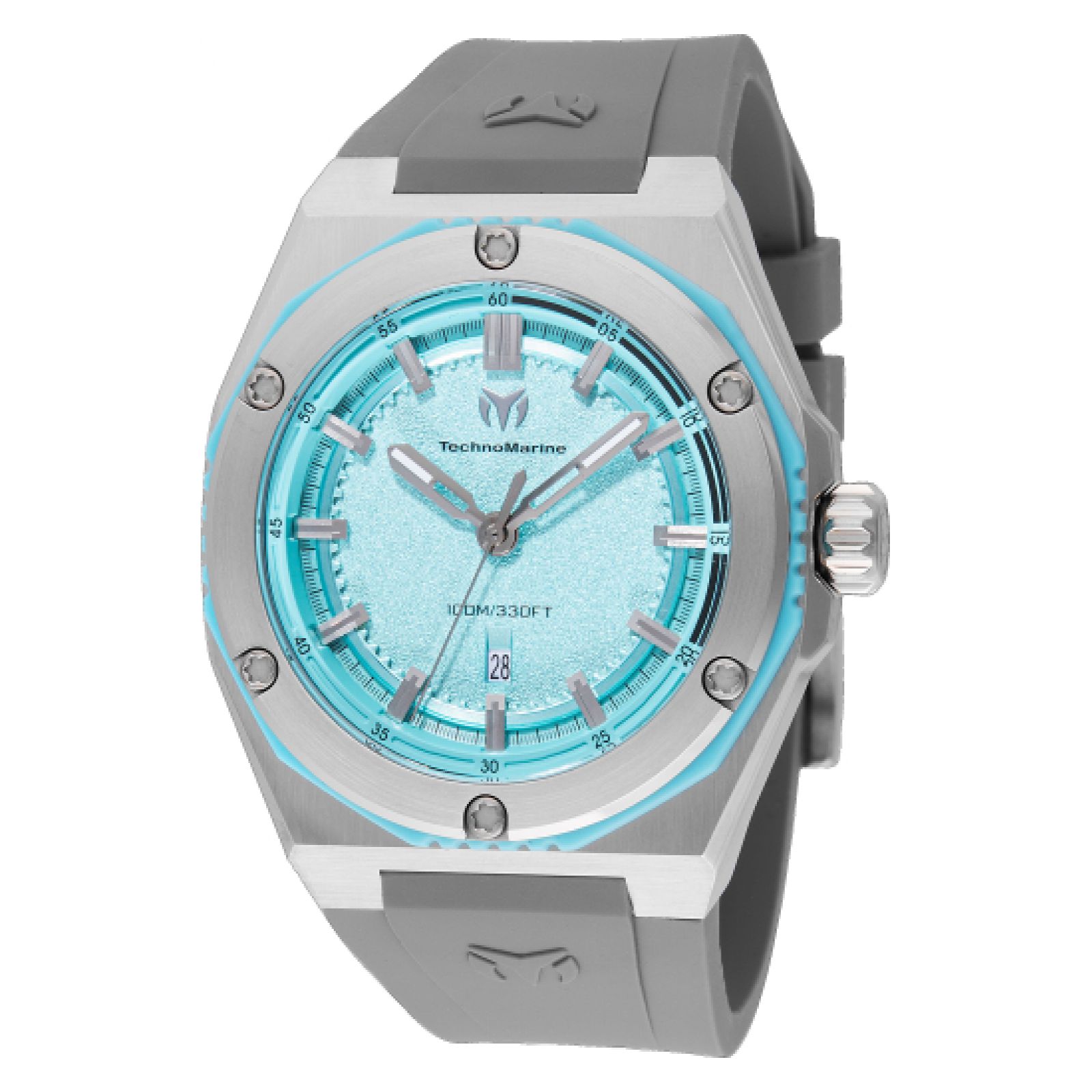 Foto 2 pulgar | Reloj Technomarine Coral Tm-416073 Plástico, Acero Inoxidable Hombres