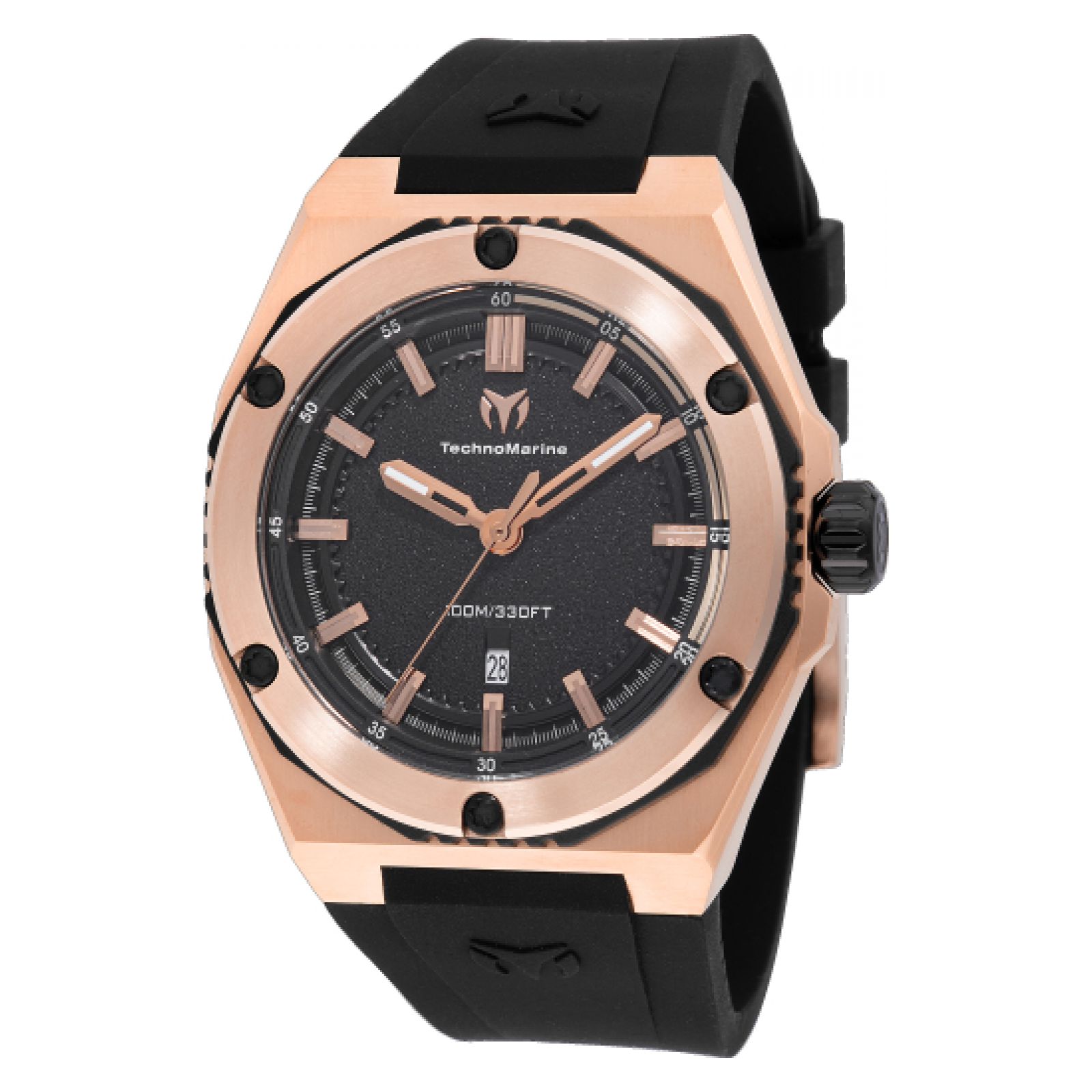 Foto 2 pulgar | Reloj Technomarine Coral Tm-416071 Plástico, Acero Inoxidable Hombres