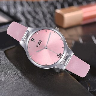Foto 2 | Reloj Huoguo Fashion Lujoso Con Esfera Mate Sin Escala De Piel - Venta Internacional.