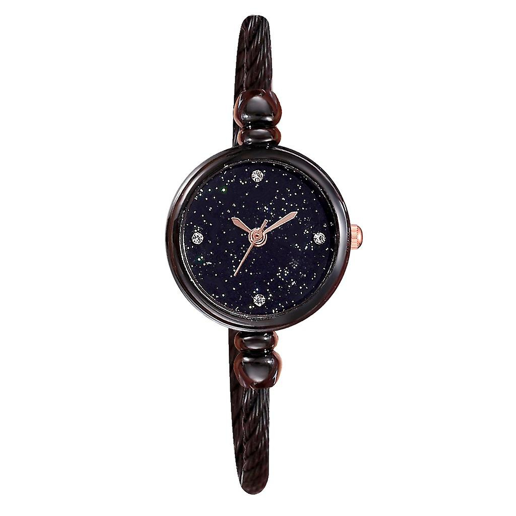 Reloj Huoguo Fashion Simple Star Con Incrustaciones De Acero Inoxidable - Venta Internacional.