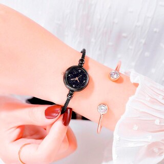 Foto 2 | Reloj Huoguo Fashion Simple Star Con Incrustaciones De Acero Inoxidable - Venta Internacional.
