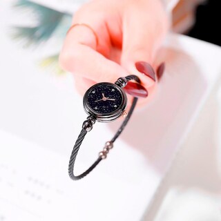 Foto 3 | Reloj Huoguo Fashion Simple Star Con Incrustaciones De Acero Inoxidable - Venta Internacional.