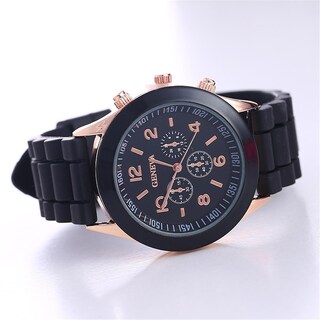 Foto 1 | Reloj Huoguo Fashion De Silicona Con Tres Ojos Color Caramelo Para Mujer - Venta Internacional.