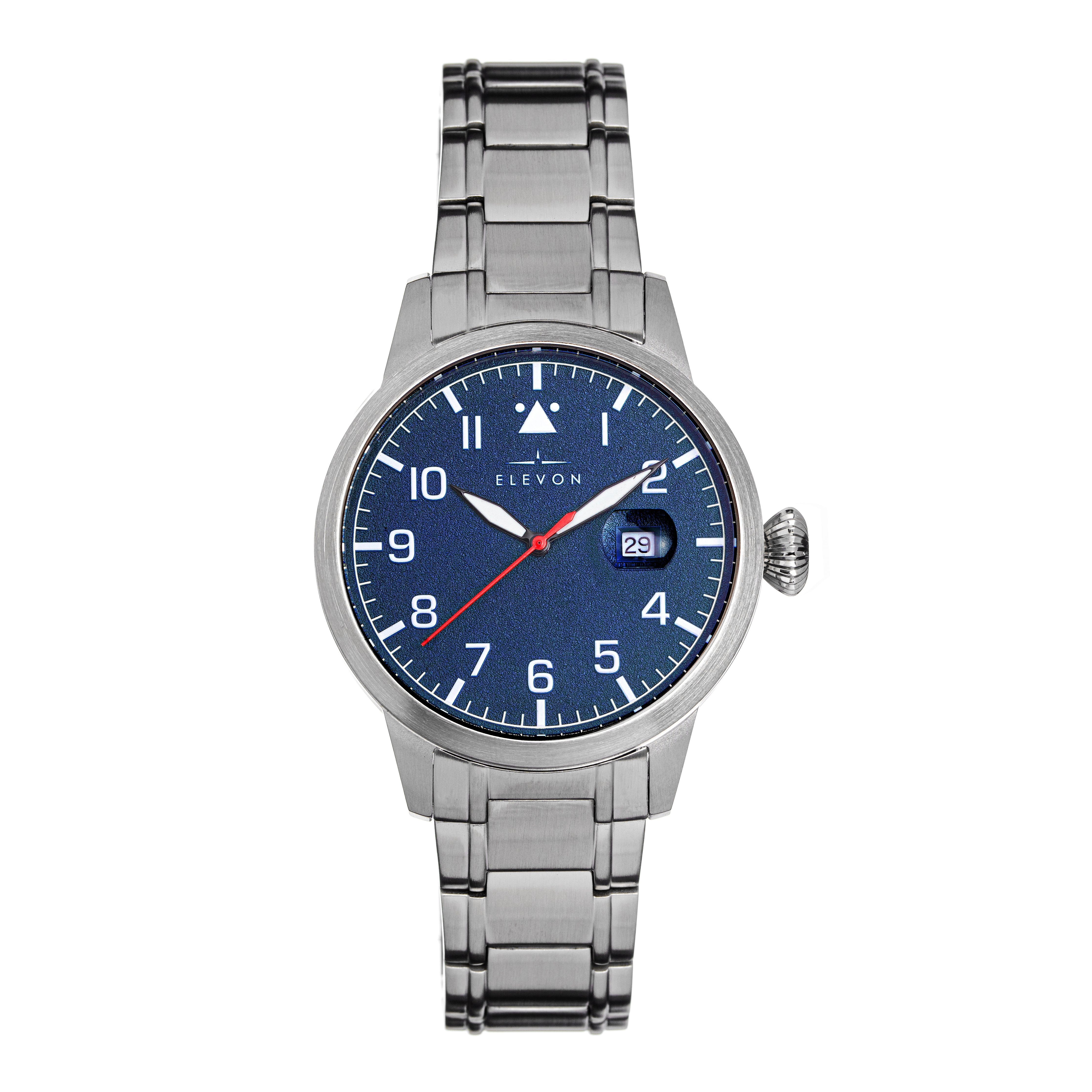 Foto 8 pulgar | Reloj Elevon Stealth Bracelet Con Fecha Para Hombre - Gris - Venta Internacional.