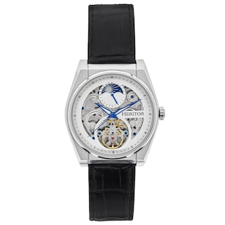 Foto 2 | Reloj Heritor Automatic Daxton Skeleton Negro/dorado Para Hombre - Venta Internacional.