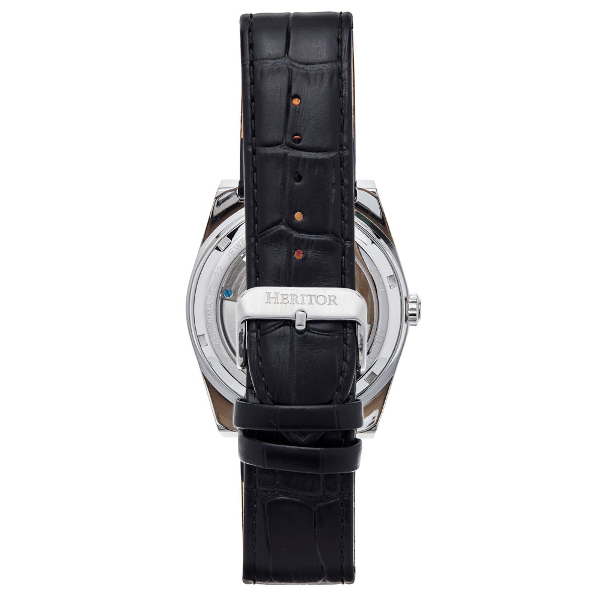 Foto 4 pulgar | Reloj Heritor Automatic Daxton Skeleton Negro/dorado Para Hombre - Venta Internacional.